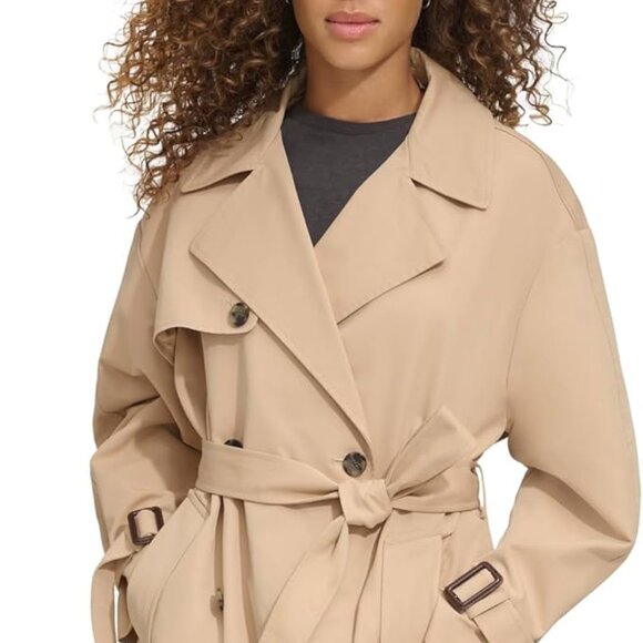 Levi's Women's Belted Trench Coat - Picture 2 of 7